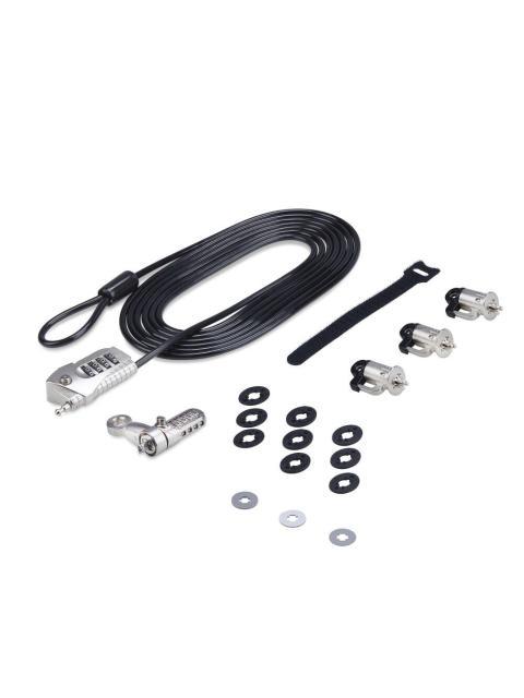 STARTECH  CANDADO DE LLAVE PARA PC Y PERIFERICOS 3M4 3 METROS NEGRO