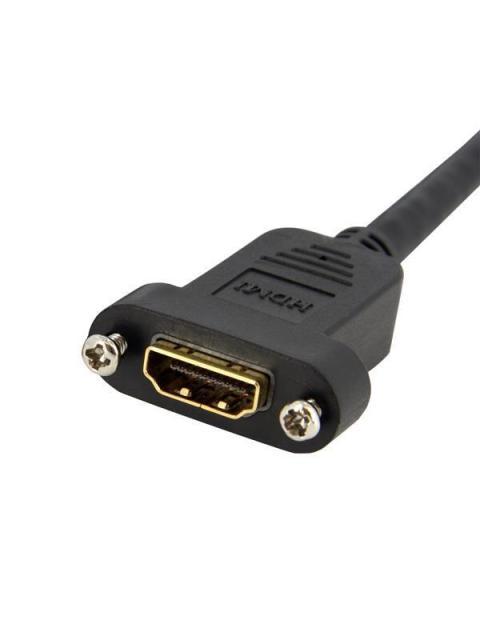 STARTECH CABLE HDMI MACHO-HDMI HEMBRA 91CM NEGRO HDMIPNLFM3