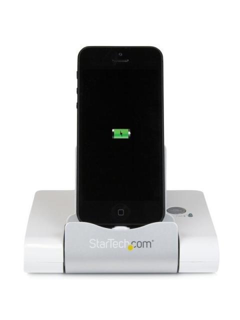 STARTECH  CONCENTRADOR USB 3.0 DE 3 PUERTOS HUB CON PUERTO DE CARGA RAPIDA (2.1A) Y BASE PARA LAPTOPS-TABLETS BLANCO