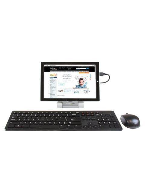 STARTECH  CONCENTRADOR USB 3.0 DE 3 PUERTOS HUB CON PUERTO DE CARGA RAPIDA (2.1A) Y BASE PARA LAPTOPS-TABLETS BLANCO