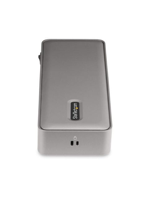 STARTECH  DOCKING STATION 129N-USBC-KVM-DOCK USB-C 2X USB 3.0 3X USB-C 2X USB 2.0 2X DISPLAYPORT 1X RJ-45 GRIS