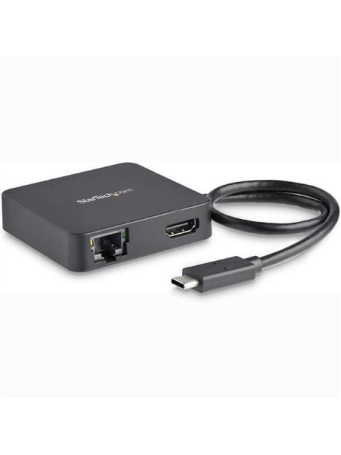 STARTECH  DOCKING STATION USB-C CON GIGABIT ETHERNET HDMI 4K NEGRO