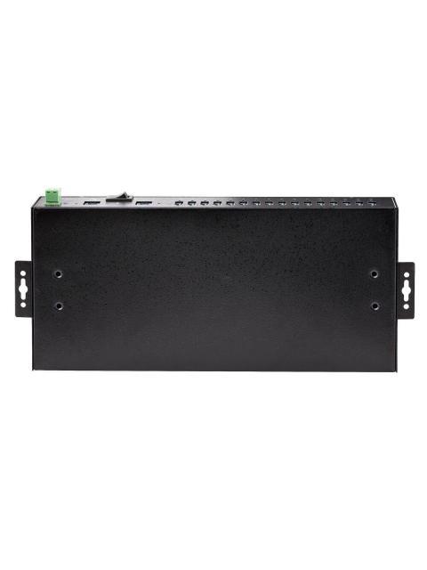 STARTECH  HUB INDUSTRIAL 5000 MBIT-S USB 3.0 DE 16 PUERTOS NEGRO