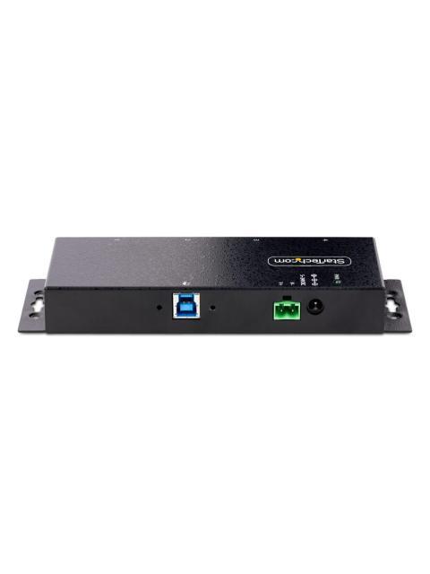 STARTECH  HUB INDUSTRIAL 5000 MBIT-S USB 3.0 DE 4 PUERTOS NEGRO
