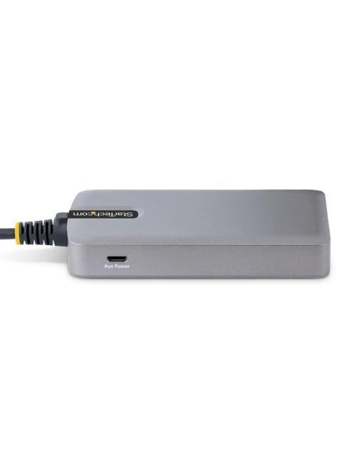 STARTECH  HUB USB 3.0 - 3X USB 3.0 X1 RJ-45 5000 MBIT-S GRIS