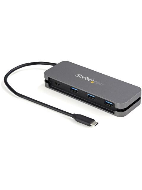 STARTECH  HUB USB C 3.0 - 1X USB C 3.0 HEMBRA 3X USB A 3.0 HEMBRA 5000 MBIT-S GRIS