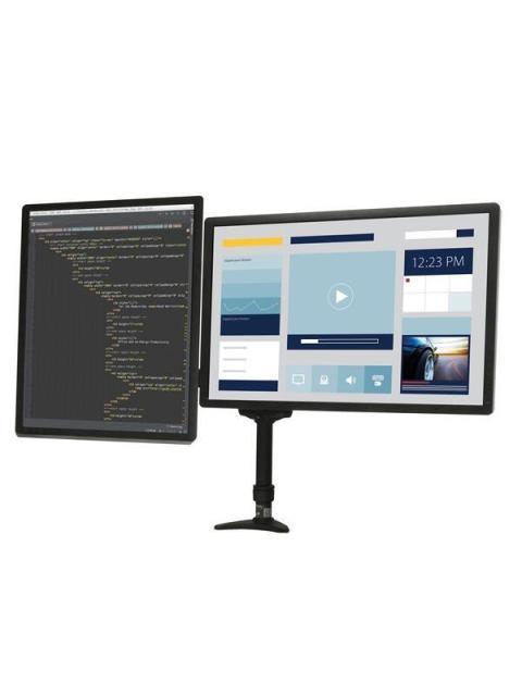 STARTECH  SOPORTE CON BRAZOS ARTICULADOS PARA 2 MONITORES 12-24 MAX. 13.6KGS