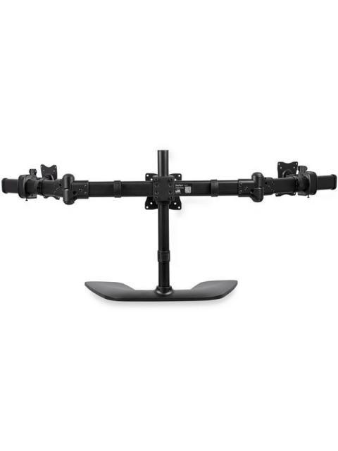 STARTECH  SOPORTE VESA ARTICULADO PARA 3 MONITORES 13 - 27 HASTA 24KG NEGRO