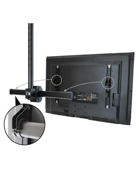 STARTECH  SOPORTE VESA DE TECHO PARA PANTALLAS 37 - 70 HASTA 50KG NEGRO