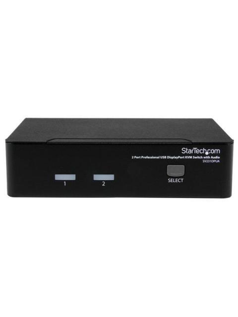 STARTECH  SWITCH PROFESIONAL KVM DISPLAYPORT-USB 2 PUERTOS