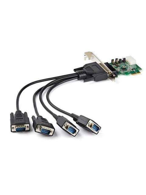 STARTECH  TARJETA PCI EXPRESS SERIAL DE 4 PUERTOS RS-232
