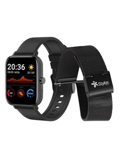 STYLOS SMARTWATCH SW2 BLUETOOTH ANDROID-IOS NEGRO