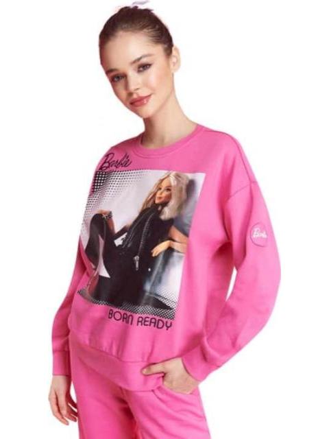 SUDADERA BARBIE ROSA BARBIE