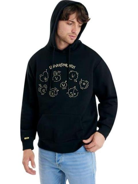 SUDADERA BT21 NEGRO BT21