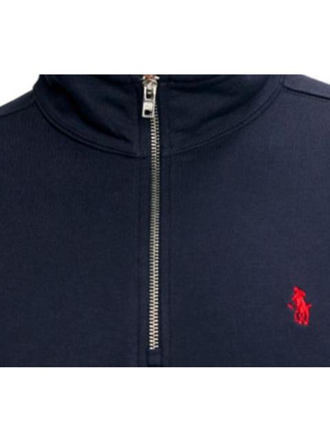 SUDADERA CERRADA SIN CAPUCHA AZUL MARINO HPC POLO