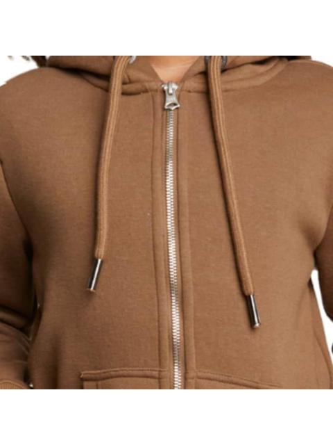 SUDADERA CON CAPUCHA CAFE NEXT CO