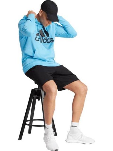 SUDADERA CON CAPUCHA ESSENTIALS AZUL ADIDAS