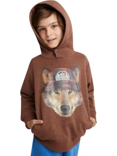 SUDADERA CON CAPUCHA ESTAMPADA CAFE NEXT CO