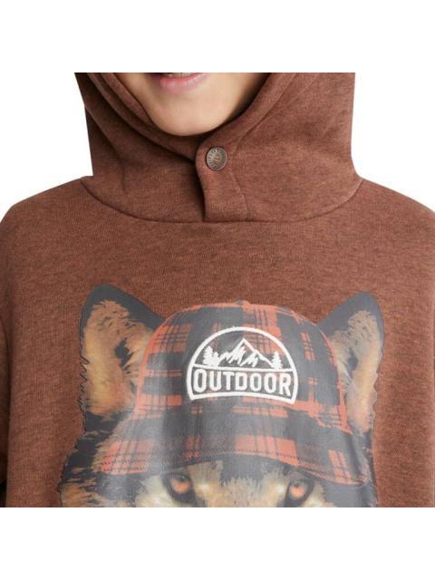 SUDADERA CON CAPUCHA ESTAMPADA CAFE NEXT CO