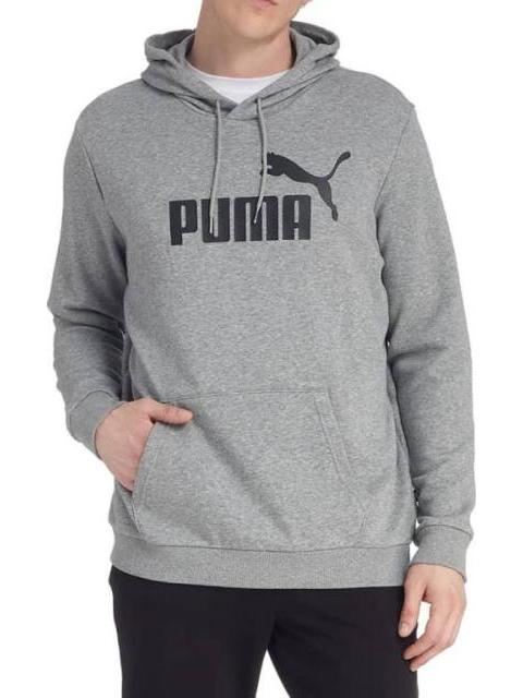 SUDADERA ESS BIG LOGO TR GRIS PUMA
