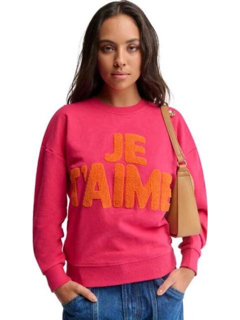 SUDADERA JE TAIME FIUSHA LOVE TO LOUNGE