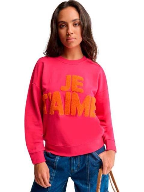 SUDADERA JE TAIME FIUSHA LOVE TO LOUNGE