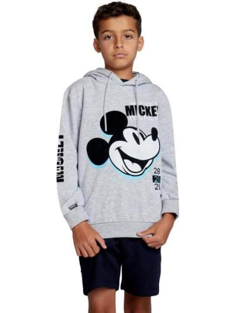 SUDADERA MICKEY MOUSE GRIS MICKEY MOUSE