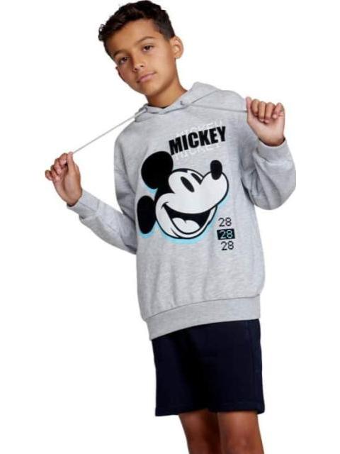 SUDADERA MICKEY MOUSE GRIS MICKEY MOUSE