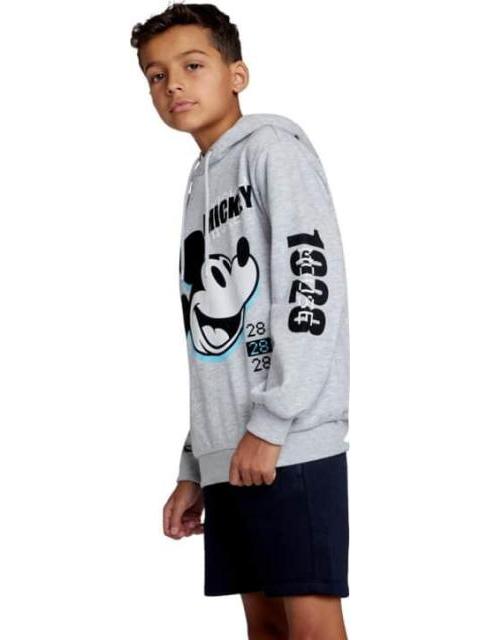 SUDADERA MICKEY MOUSE GRIS MICKEY MOUSE