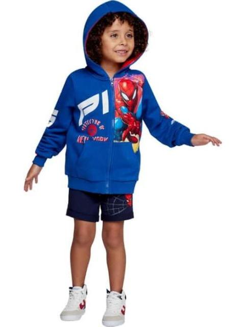 SUDADERA SPIDERMAN AZUL SPIDERMAN