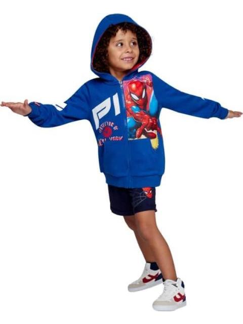 SUDADERA SPIDERMAN AZUL SPIDERMAN