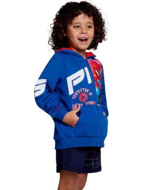 SUDADERA SPIDERMAN AZUL SPIDERMAN