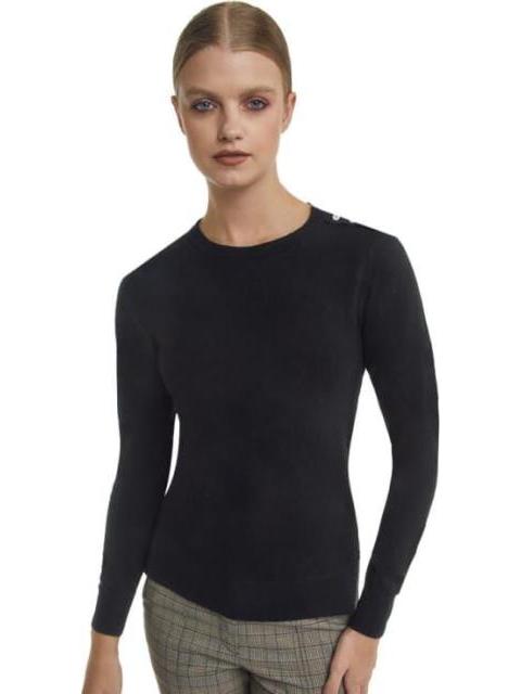 SUETER BOTONES PEDRERIA NEGRO PRIMARK