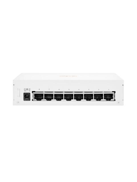 SWITCH ARUBA GIGABIT ETHERNET INSTANT ON 1430 8G 8 PUERTOS 10-100-1000MBPS 16 GBIT-S 8.192 ENTRADAS - NO ADMINISTRABLE