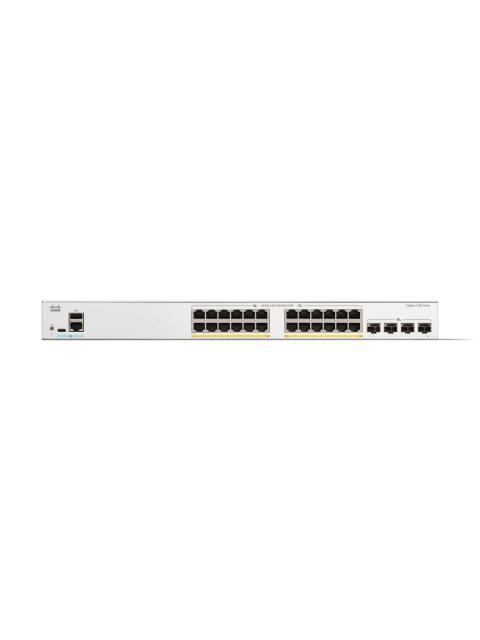 SWITCH CISCO GIGABIT ETHERNET CATALYST 1200 24 PUERTOS POE+ 10-100-1000MBPS + 4 PUERTOS SFP+ 375W 128 GBIT-S - ADMINISTRABLE