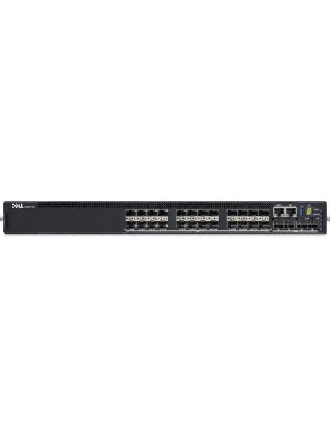 SWITCH DELL E3224F-FY26Q1-MX 24 PUERTOS SFP 4 PUERTOS SFP+ 2 PUERTOS QSFP28 528 GBIT-S ADMINISTRADO