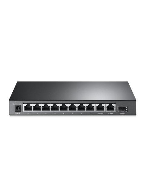 SWITCH TP-LINK FAST ETHERNET TL-SL1311MP 10 PUERTOS POE 10-100 (8X POE+) + 1 PUERTO SFP 7.6GBIT-S 2.000 ENTRADAS - NO ADMINISTRABLE