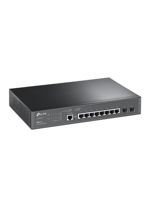 SWITCH TP-LINK GIGABIT ETHERNET TL-SG3210 10-100-1000MBPS 20GBIT-S 11 PUERTOS 8000 ENTRADAS - GESTIONADO