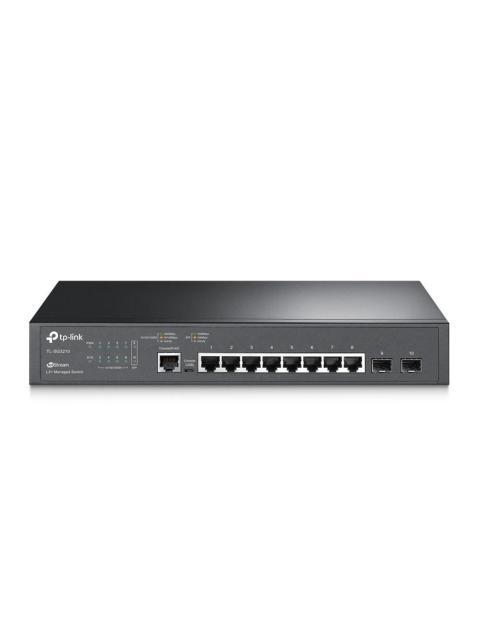 SWITCH TP-LINK GIGABIT ETHERNET TL-SG3210 10-100-1000MBPS 20GBIT-S 11 PUERTOS 8000 ENTRADAS - GESTIONADO