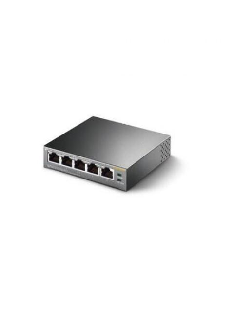 SWITCH TP-LINK FAST ETHERNET TL-SF1005P 5 PUERTOS 10-100MBPS (4X POE) 1 GBIT-S 2000 ENTRADAS - NO ADMINISTRABLE