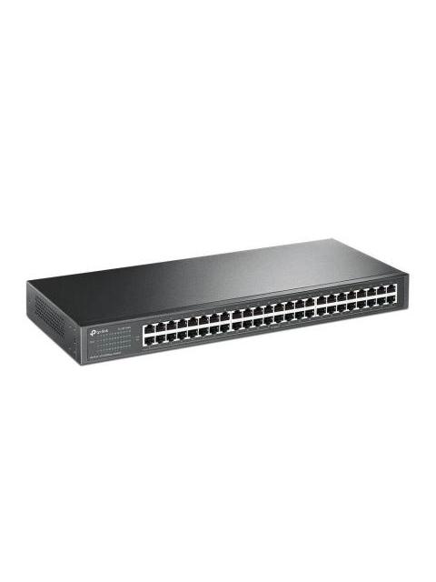 SWITCH TP-LINK FAST ETHERNET TL-SF1048 48 PUERTOS 10-100MBPS 9.6 GBIT-S 8000 ENTRADAS ? NO ADMINISTRABLE