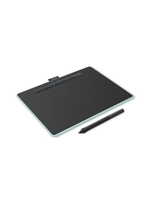 TABLETA GRAFICA WACOM INTUOS M 216 X 135MM ALAMBRICO-INALAMBRICO USB-BLUETOOTH NEGRO-AQUA