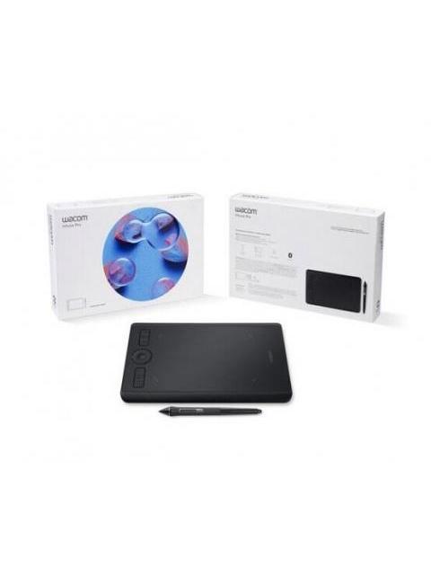 TABLETA GRAFICA WACOM INTUOS PRO SMALL 160 X 100MM INALAMBRICO USB-BLUETOOTH NEGRO