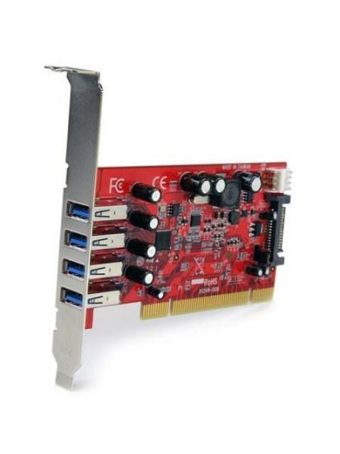 STARTECH  TARJETA PCI PCIUSB3S4 ALAMBRICO 4X USB 3.0