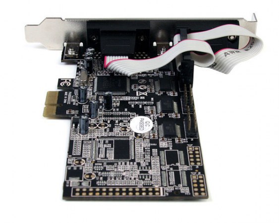 STARTECH  TARJETA PCI EXPRESS DE 4 PUERTOS SERIE RS232 UART 16550 SERIAL DB9