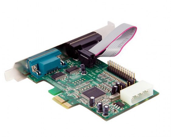 STARTECH  TARJETA PCI EXPRESS PEX2S5531P ALAMBRICO 1.5 MBIT-S CON 2 PUERTOS SERIAL Y 1 PUERTO PARALELO
