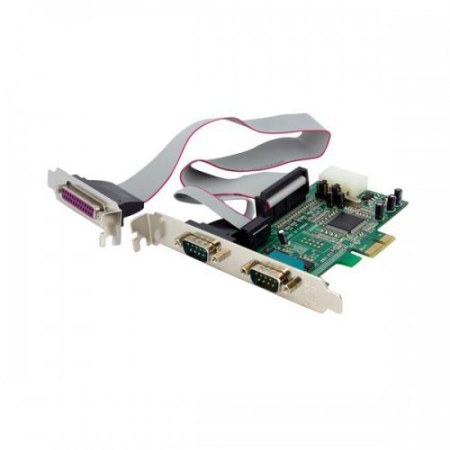 STARTECH  TARJETA PCI EXPRESS PEX2S5531P ALAMBRICO 1.5 MBIT-S CON 2 PUERTOS SERIAL Y 1 PUERTO PARALELO