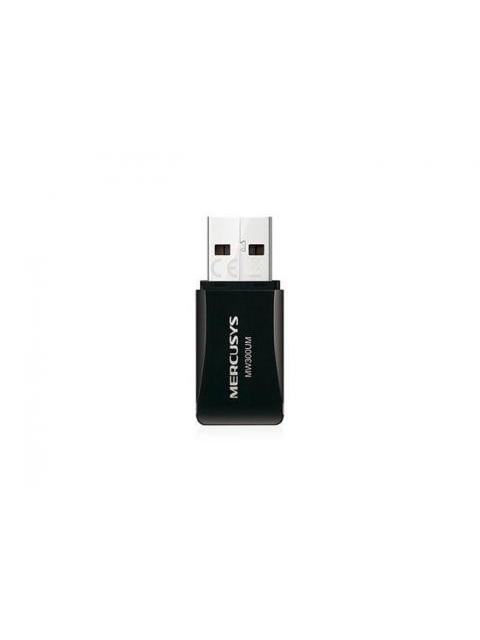 MERCUSYS ADAPTADOR DE RED USB MW300UM INALAMBRICO 300 MBIT-S