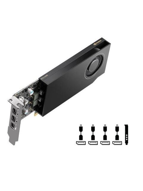 TARJETA DE VIDEO PNY NVIDIA RTX A400 4GB 64-BIT GDDR6 PCI EXPRESS 4.0