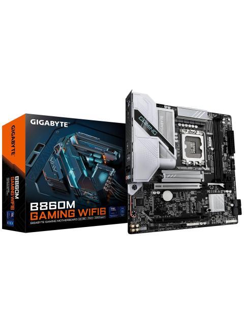 TARJETA MADRE GIGABYTE MICRO ATX B860M GAMING WIFI6 64 GB DDR5 S1851 PARA INTEL
